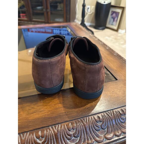 Women’s Ecco Brown Suede Loafer Shoe. Size 41 (10) - Picture 3 of 5